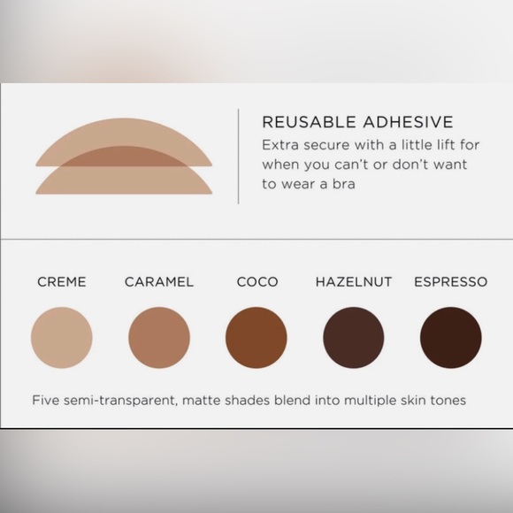 2 Pairs Sticky Adhesive Medical Grade Nipple Cover Pasty Breast Petals w/ Case - Picture 8 of 8